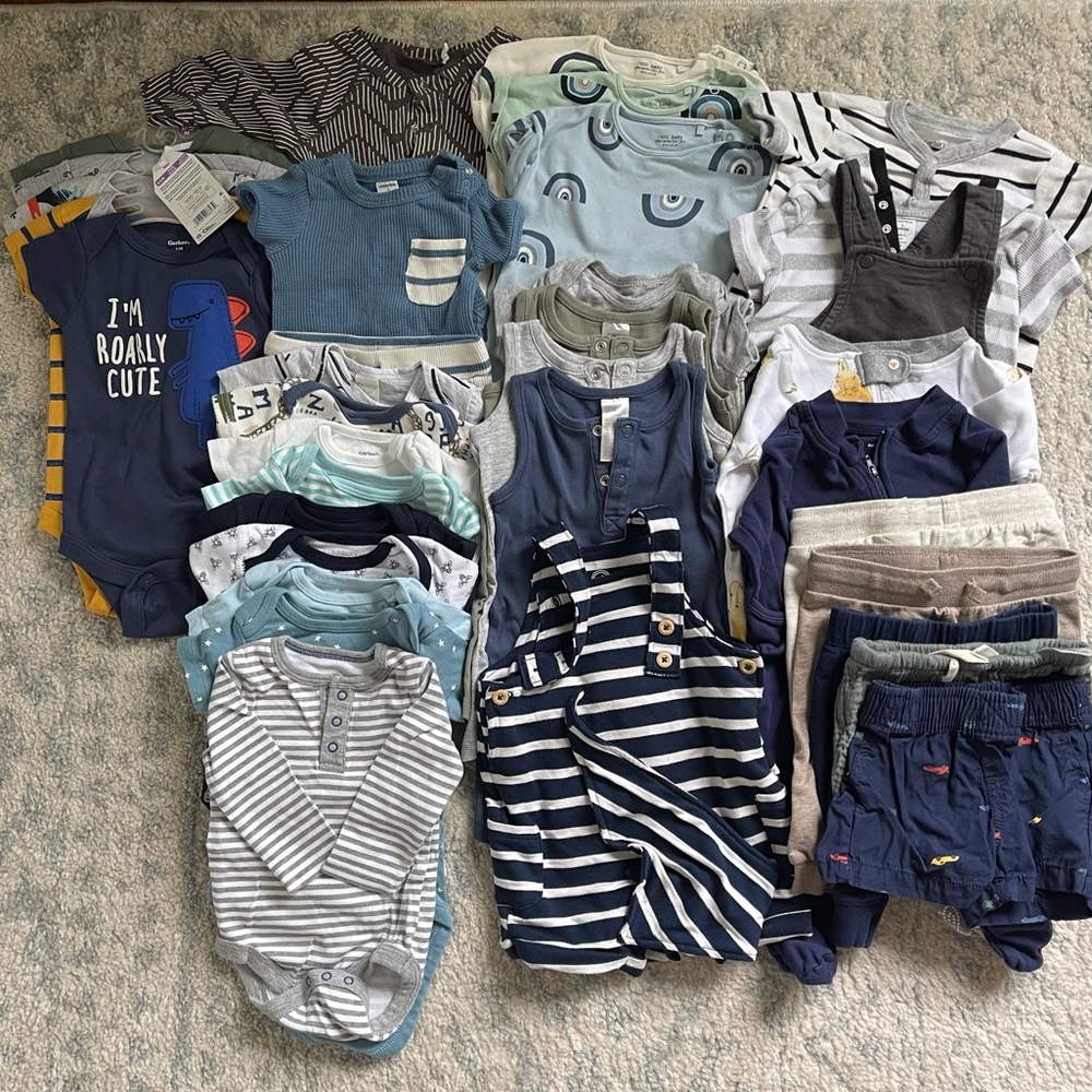 Baby Boy Bundle Size 0-3 month